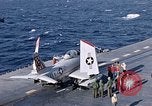 Image of FJ 3 aircraft catapulted California United States USA, 1956, second 15 stock footage video 65675038506
