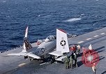 Image of FJ 3 aircraft catapulted California United States USA, 1956, second 24 stock footage video 65675038506