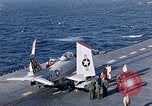 Image of FJ 3 aircraft catapulted California United States USA, 1956, second 29 stock footage video 65675038506
