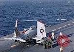 Image of FJ 3 aircraft catapulted California United States USA, 1956, second 30 stock footage video 65675038506