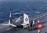 Image of FJ 3 aircraft catapulted California United States USA, 1956, second 31 stock footage video 65675038506
