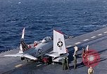 Image of FJ 3 aircraft catapulted California United States USA, 1956, second 39 stock footage video 65675038506