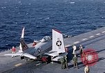 Image of FJ 3 aircraft catapulted California United States USA, 1956, second 43 stock footage video 65675038506