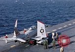 Image of FJ 3 aircraft catapulted California United States USA, 1956, second 45 stock footage video 65675038506