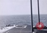 Image of FJ 3 aircraft catapulted California United States USA, 1956, second 55 stock footage video 65675038506