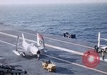 Image of FJ 3 aircraft California United States USA, 1956, second 12 stock footage video 65675038507