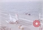Image of FJ 3 aircraft California United States USA, 1956, second 21 stock footage video 65675038507