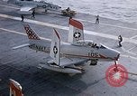 Image of FJ 3 aircraft California United States USA, 1956, second 30 stock footage video 65675038507