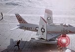 Image of FJ 3 aircraft California United States USA, 1956, second 37 stock footage video 65675038507