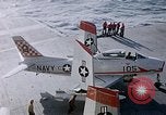 Image of FJ 3 aircraft California United States USA, 1956, second 45 stock footage video 65675038507