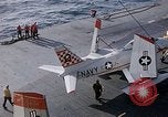 Image of FJ 3 aircraft California United States USA, 1956, second 52 stock footage video 65675038507