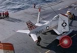 Image of FJ 3 aircraft California United States USA, 1956, second 53 stock footage video 65675038507