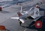 Image of FJ 3 aircraft California United States USA, 1956, second 54 stock footage video 65675038507
