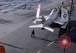 Image of FJ 3 aircraft California United States USA, 1956, second 57 stock footage video 65675038507
