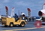 Image of FJ 3 aircraft Japan, 1956, second 4 stock footage video 65675038508