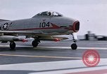 Image of FJ 3 aircraft California United States USA, 1956, second 11 stock footage video 65675038509