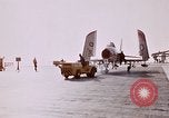 Image of FJ 3 aircraft California United States USA, 1956, second 5 stock footage video 65675038510