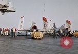 Image of FJ 3 aircraft California United States USA, 1956, second 26 stock footage video 65675038510