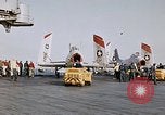 Image of FJ 3 aircraft California United States USA, 1956, second 28 stock footage video 65675038510