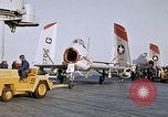 Image of FJ 3 aircraft California United States USA, 1956, second 33 stock footage video 65675038510