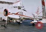 Image of FJ 3 aircraft California United States USA, 1956, second 37 stock footage video 65675038510