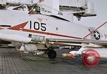 Image of FJ 3 aircraft California United States USA, 1956, second 39 stock footage video 65675038510