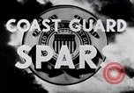 Image of United States Coast Guard Women's Reserve United States USA, 1943, second 9 stock footage video 65675038512