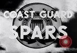 Image of United States Coast Guard Women's Reserve United States USA, 1943, second 15 stock footage video 65675038512