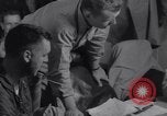 Image of Pilots debriefed after mission  Korea, 1950, second 7 stock footage video 65675038523