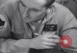 Image of Pilots debriefed after mission  Korea, 1950, second 57 stock footage video 65675038523