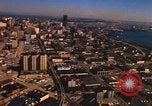 Image of buildings Seattle Washington USA, 1968, second 10 stock footage video 65675038529