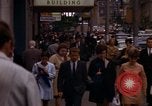 Image of 1960s pedestrians in downtown Seattle Seattle Washington USA, 1968, second 52 stock footage video 65675038531