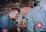 Image of Boxer aircraft carrier engine room Korea, 1953, second 7 stock footage video 65675038538