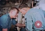 Image of Boxer aircraft carrier engine room Korea, 1953, second 8 stock footage video 65675038538