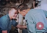 Image of Boxer aircraft carrier engine room Korea, 1953, second 14 stock footage video 65675038538