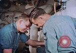 Image of Boxer aircraft carrier engine room Korea, 1953, second 16 stock footage video 65675038538