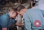 Image of Boxer aircraft carrier engine room Korea, 1953, second 17 stock footage video 65675038538