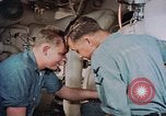 Image of Boxer aircraft carrier engine room Korea, 1953, second 19 stock footage video 65675038538