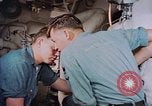 Image of Boxer aircraft carrier engine room Korea, 1953, second 21 stock footage video 65675038538