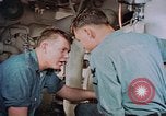 Image of Boxer aircraft carrier engine room Korea, 1953, second 24 stock footage video 65675038538