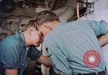 Image of Boxer aircraft carrier engine room Korea, 1953, second 25 stock footage video 65675038538