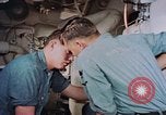 Image of Boxer aircraft carrier engine room Korea, 1953, second 36 stock footage video 65675038538