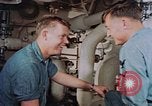 Image of Boxer aircraft carrier engine room Korea, 1953, second 56 stock footage video 65675038538