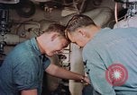 Image of Boxer aircraft carrier engine room Korea, 1953, second 58 stock footage video 65675038538