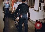 Image of bomb loading on USS Boxer Korea, 1953, second 21 stock footage video 65675038545