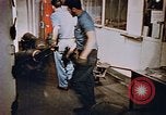 Image of bomb loading on USS Boxer Korea, 1953, second 41 stock footage video 65675038545