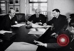 Image of Edward Stettinius with world leaders Washington DC USA, 1945, second 54 stock footage video 65675038546