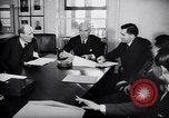 Image of Edward Stettinius with world leaders Washington DC USA, 1945, second 57 stock footage video 65675038546