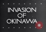 Image of Admiral Chester W Nimitz Okinawa Ryukyu Islands, 1945, second 1 stock footage video 65675038547