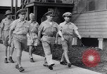 Image of Admiral Chester W Nimitz Okinawa Ryukyu Islands, 1945, second 20 stock footage video 65675038547